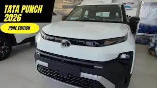Tata Punch Pure Walkaround Review 🚗 | Features, Space & Real Feel | 2026
