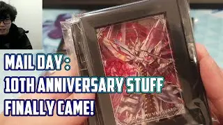 We bought too much stuff - 10th Anniversary stuff finally came!