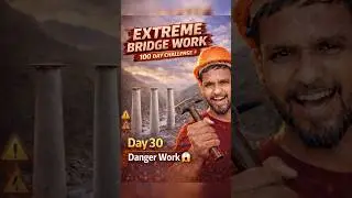 Day 30 /100 Day challenge 😱🥵Extreme Bridge Work 😈 | Sivok to Rangpo #shorts #indianrailways