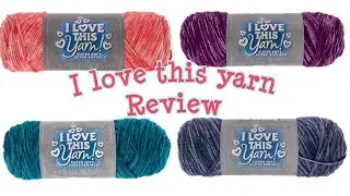 I Love This Yarn Stonewash Print | Yarn Review | #hatnothate