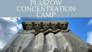 Key moments from tour of PLASZOW concentration camp in Krakow, Poland - the camp in Schindler's List