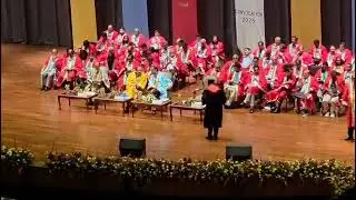 Convocation @ BITS PILANI Hyderabad on 03.08.2025. Aayush receiving degree