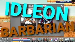 Legends of Idleon - Barbarian Class Advancement + Talents Showcase