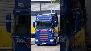 Scania S660 V8 Bulk Haulage Tractor Truck UK | Scania Super V8 Truck #scaniatrucks #truckspotting