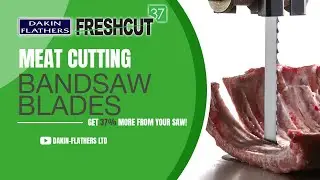 Freshcut37 Food Processing Bandsaw & Bandknife Blade in Action | Meat Cutting Bandsaw Blade