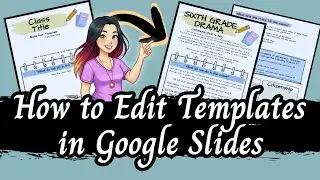 Editing Google Slides Templates  Teacher&rsquo;s Guide for TPT & Freebies