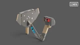 Nintendo Switch Labo VR Positional Controller Tracking (Elephant Toy-Con)