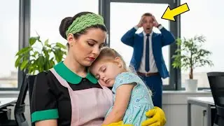 Nadie podía ayudar a la hija del millonario… hasta que una limpiadora logró lo imposible