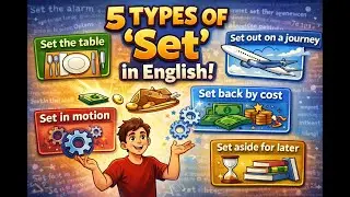 5 Types of &lsquo;Set&rsquo; in English &ndash; Learn Phrasal Verbs & Common English Phrases
