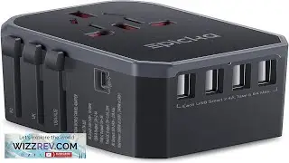 EPICKA Universal Travel Adapter European Travel Plug Adapter International Power Adapter Review