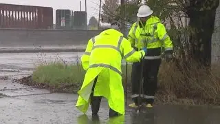 Leaf-clogged drains cause minor flooding across Sacramento County