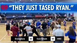 Middle School Basketball Fight Goes Viral, Announcer From Game Talks to KSR