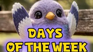 Days of the Week Song 🌈 | Gentle Routine Song for Kids | One Day at a Time