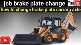 How To Change JCB Brake Plates - JCB Tutorial