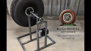 Bushwheel Rotisserie - DIY Tire Retread Machine