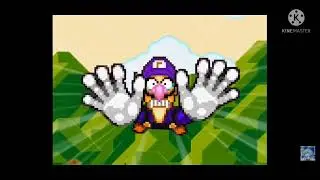 waluigi falling but guy screaming meme