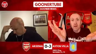 No passion! No ideas! No energy! - Andy | ARSENAL 0-3 ASTON VILLA Match Review