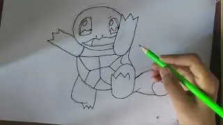 How to Draw squitle from pokemon