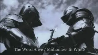 THE WORD ALIVE / MOTIONLESS IN WHITE SPLIT - How To Build An Empire Demo / When Love Met Destruction