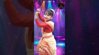 little cute girl dancing in superhit Assamese song #viral #assam #bihu#performence
