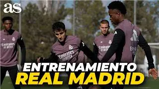 ENTRENAMIENTO COMPLETO del REAL MADRID PREVIO al OSASUNA vs REAL MADRID | LA LIGA EASPORTS