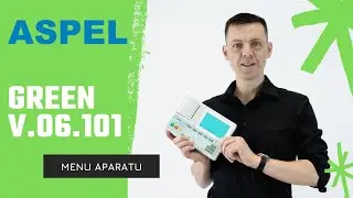 Aspel Green - menu aparatu EKG