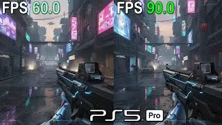Metal Eden - PS5 PRO Performance vs Quality Frame Rate Comparison