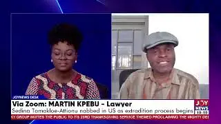Sedina Tamakloe-Attionu nabbed in US as extradition process begins | JoyNews Desk (16-1-26)