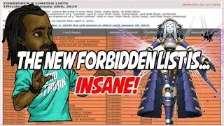 THE NEW FORBIDDEN LIST IS INSANE!
