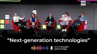 Next-generation technologies with Anna Maj and panelists #mpe2024