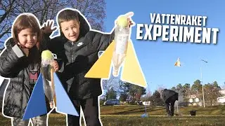 Vatenraket Experiment - FLYGER ÖVER 10 METER UPP I LUFTEN