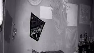 Orbs on night vision camera