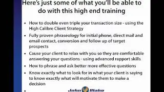 Professional Sales Master Class Perth