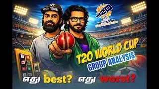 T20 World Cup Groups | “Group of Death” எது? | Tamil Sports Podcast | Field of Play Podcast
