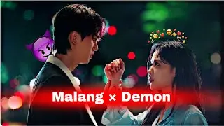 Malang &times; demon😈#love#edits#kdrama 