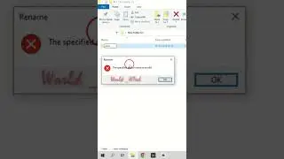 How to create folder with CON name #folder #windows #pc @World_Tech143