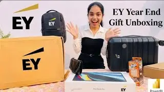 Распаковка новогодних подарков EY 🎁 | Неожиданно!