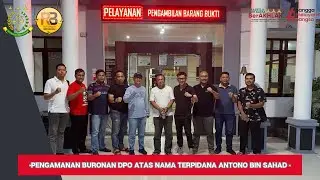 Tim Tabur Kejaksaan Negeri Kabupaten Magelang mengamankan Buronan Terpidana Korupsi