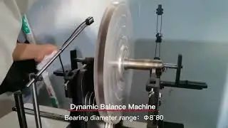 50kg Hard bearing ring drives balancing machine