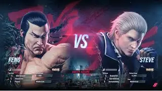TEKKEN 8 - Feng Vs Steve - Stage (URBAN SQUARE) - Online