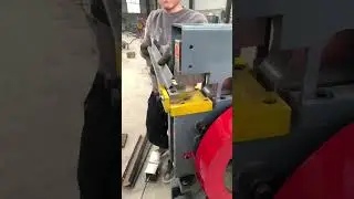 CNC Hydraulic Iron Worker Combined Punching and Shearing Machine #shearing machine#iron workers.