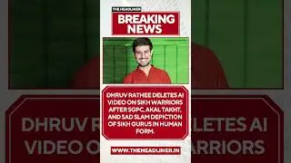 🚨Read Full Story On Website #DhruvRathee #SikhGuru #AI #AkalTakht #SGPC #SAD #AIVideo