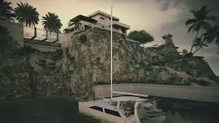 Cinematic 3D Architectural Visualization | Luxury Island Villa with Infinity Pool