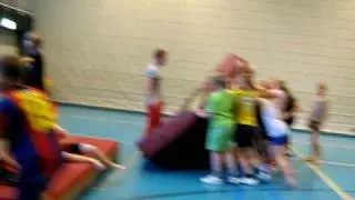 &acute;t Vrieske Honk gym groep 6 7 8 Grote mat rollen 1