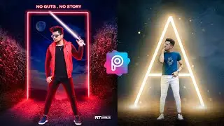 Neon Glowing Effect | PicsArt Tutorial 2021 | Viral Glow Effect Editing | RTWORLD