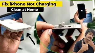 How To Clean iPhone Charging Port At Home | iPhone Charging Port Not Working After Water |