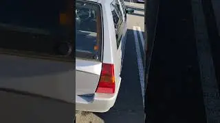 Citroen Ax au rassemblement des chevaliers de l' arbre &agrave; cames bergerac