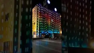Pixel Led Building 🏢 decorations Light #Pixelled #short