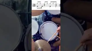 #7/8 #drums #beat #oddtime #drumbeat #lesson #drummer #learning #beats #groove #education #drumming