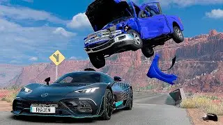 High Speed Crashes - BeamNG.Drive | SmashLab